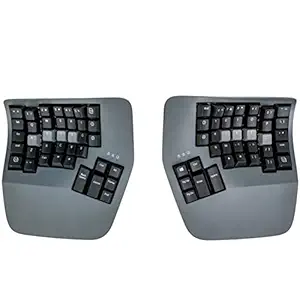 KINESIS Advantage360 Professional Split Ergonomic Keyboard - Bluetooth | Mechanical Switches | Fully Programmable Open Source | Contoured Shape | Adjustable Tenting | Backlit
