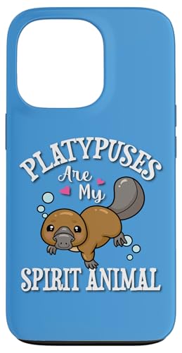 Funny Mens & Womens Spirit Animal Platypus Lover Custodia per iPhone 13 Pro