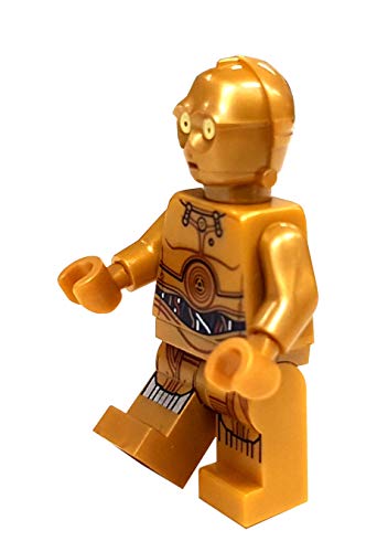 Lego Star Wars Minifigur C-3PO out of set 75136 (sw700) - Lego - Immagine 5