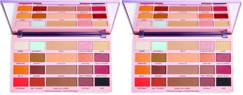 Image of Makeup Revolution X Imogenation The Eyeshadow Palette, Multicolor, 20.8g (Pack of 2)