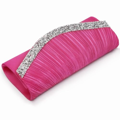 Image of Dasein Women's Rhinestone Evening Clutch Purse, Formal Bag