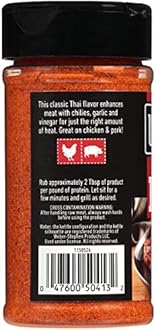 Weber Sriracha Rub, 5.75 Ounce Shaker 2 Pack