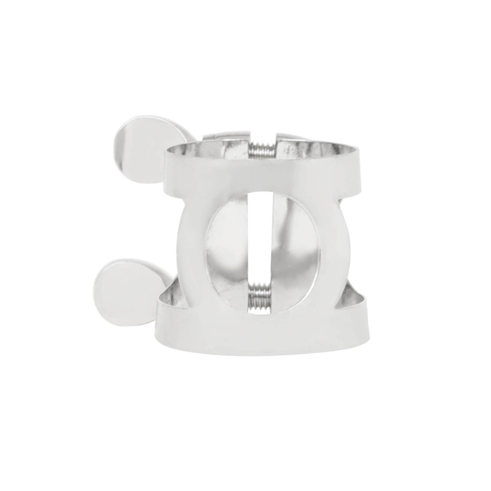 Piezas de repuesto para clarinete Juego De Boquillas De Tubo Negro Para Clarinete Boquilla De Corcho Tapa Negra Clip Plateado Cañas Accesorios Para Instrumentos Musicales