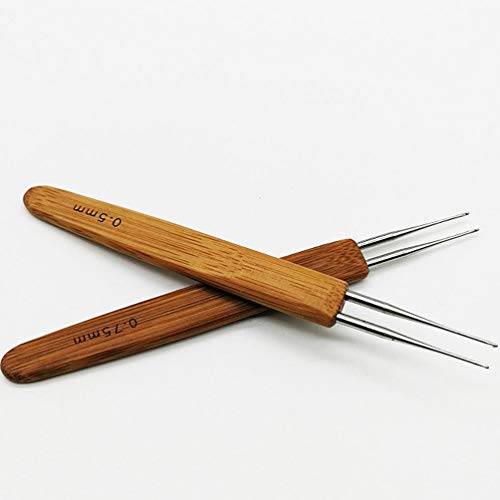 HEALLILY 9Pcs Dreadlock Conjunto de Ferramentas Trava Gancho Trava Dreadlocks Ferramenta Agulha de C