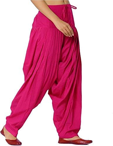 abrav Woman's Plain Cotton Patiala Salwar (Free Size) Patiala || Patiyala || Patiala Pants || Cotton Patiala || Full Patiala-picture-14