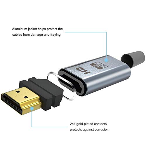 Hdmi Cable 4K 60Hz 20 Ft,18Gbps High Speed Hdmi 2.0 Cable Hdcp 2.2 Hdr 3D 2160P 1080P 28Awg Ethernet-Braided Hdmi Cord-Audio Return(Arc) Compatible With Monitor Xbox Ps5 Ps3/4 Roku Fire Tv Samsung Lg #TOP7