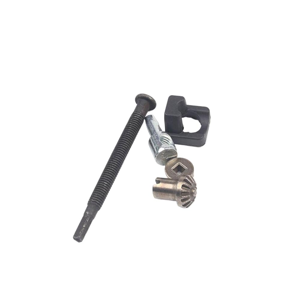 Kit de tornillos tensores de ajustador de cadena de barra Compatible con motosierra 4000 4003 4010