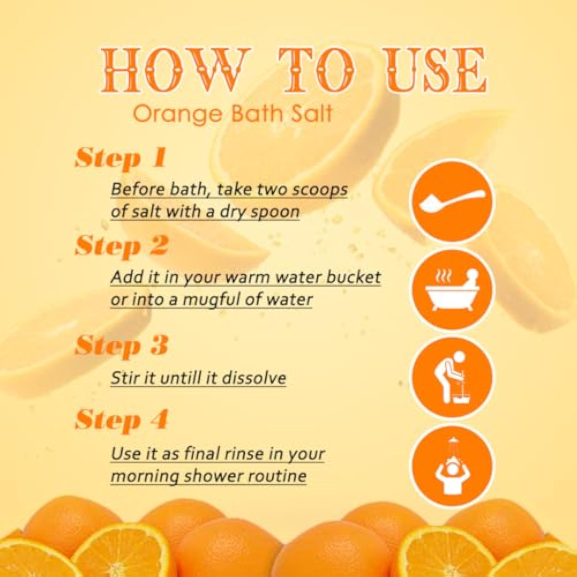 Vedic Ayurveda Lemongrass & Orange Bath Salt Combo, Herbal Spa Gift