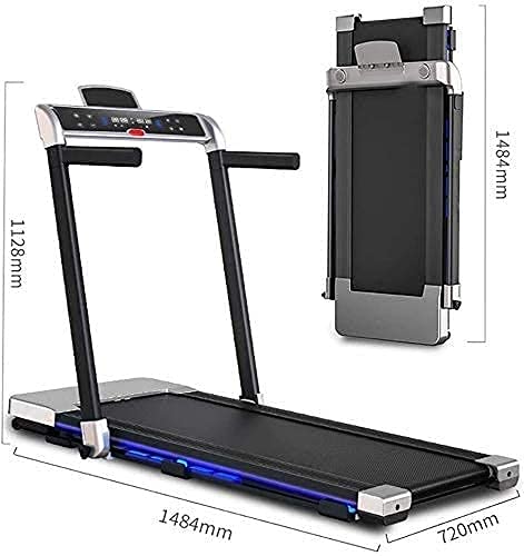 Caminadora eléctrica plegable con pantalla LED para oficina miniatura 7