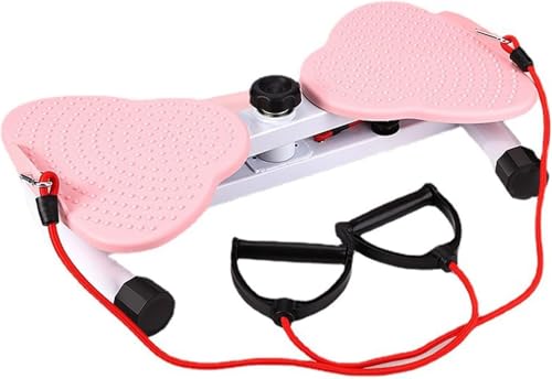 Image of BHAVYATA Elliptical Twister Stair Stepper Exercise with Resistance Band Helps in Weight Loss, Body Strength,Fitness Training Ideal for Men and Women Portable Cardio Home Gym Use