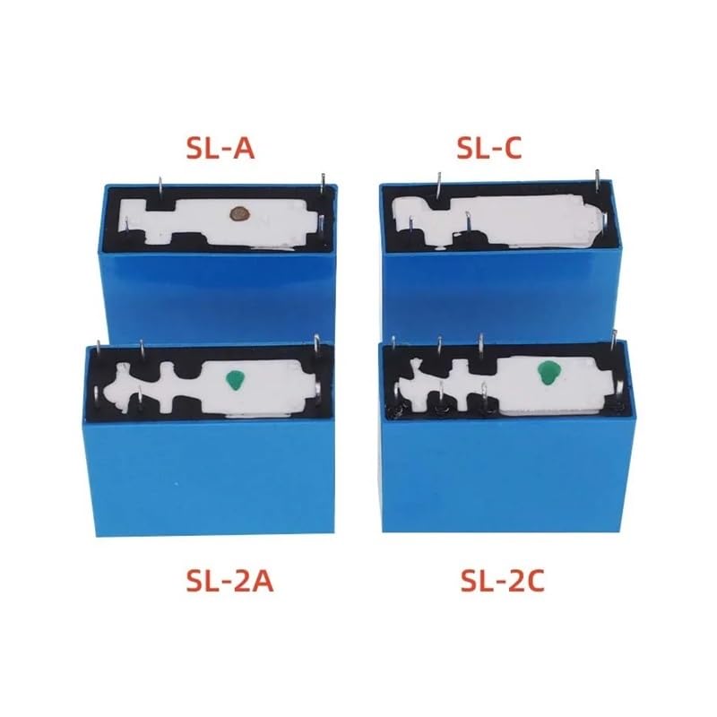POWTAXBJGD 5PCS Relay SMI-05V 12V 24VDC-SL-A -SL-C -SL-2A SL-2C(5PCS SMI-05VDC-SL-2A)