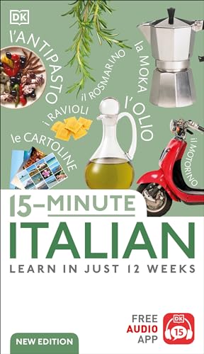 Compare Textbook Prices for 15-Minute Italian: Learn in Just 12 Weeks DK 15-Minute Language Learning Bilingual Edition ISBN 9780744080810 by DK