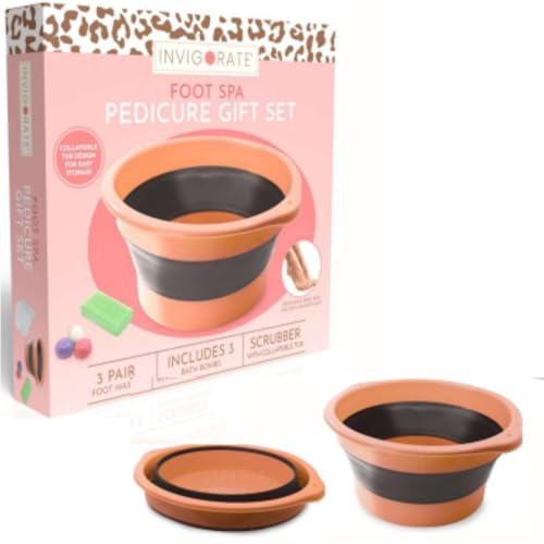 Spa de pies plegable con set de regalo y accesorios miniatura 1