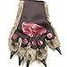 SOIMISS 1 Paire de de Loup- Garou de Loup- Garou Peluche Mitaines Moelleux Loup Poilu Monster Griffes Griffes D' Hiver pour La Fête de Mascarade