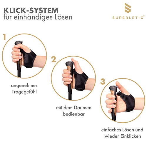 SUPERLETIC Cinghia da Polso per Bastoncini