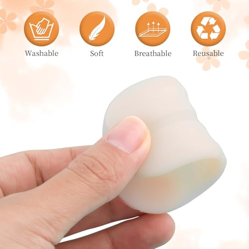 18pcs Bra Strap Cushion, Silicone Anti-Slip Shoulder Dents Pads Band Reducer Soft Protectors Accessories Keep from Slipping Off Bra Strap Holders for Slipping (Skin Color)4