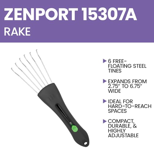Rastrillo manual ajustable Zenport 15307A miniatura 4