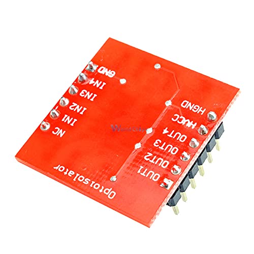 TLP281 4-Channel Opto-Isolator IC Module for Arduino Expansion Board High and Low Level Optocoupler Isolation 4 Channel