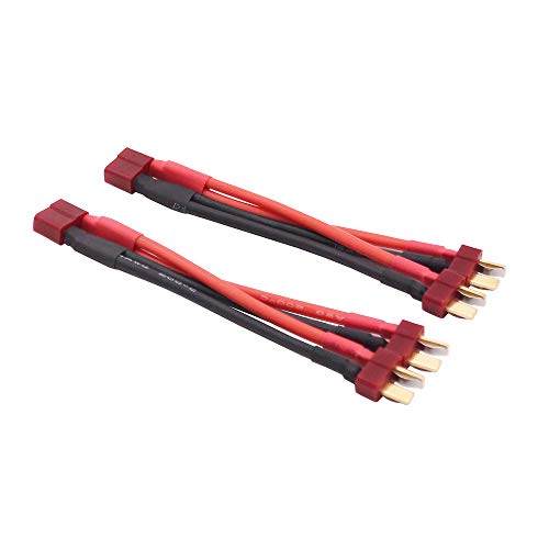 Câble Deans parallèle 14 AWG résout le manque d'autonomie des batteries LiPO de modèles RC