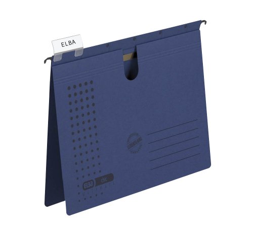 Preisvergleich Produktbild ELBA Hängehefter chic ULTIMATE dunkelblau 5 Stück