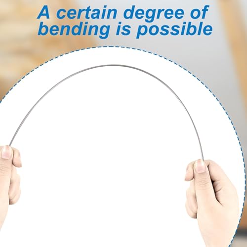 Image of 300 Pcs 16 Inch Insulation Support 16 inch Wire Insulation Support Wire, 1095 Carbon Steel Metal Insulated for Ceiling Attic