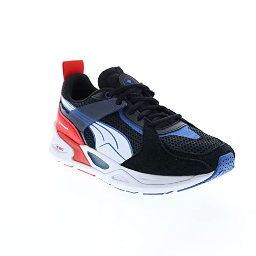 PUMA Mens BMW MMS TRC Blaze Assembly Lace Up Sneakers Shoes Casual - Black