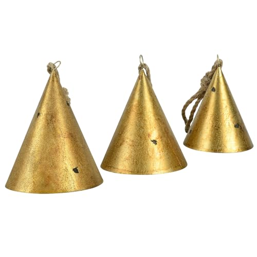 Christmas Tree Unique Cow Bell Christmas Decorations Retro Christmas Bell Ornaments for Christmas Bell Garland Christmas Decorations Indoor Fireplace and Outdoor Christmas Decorations Doors Windows