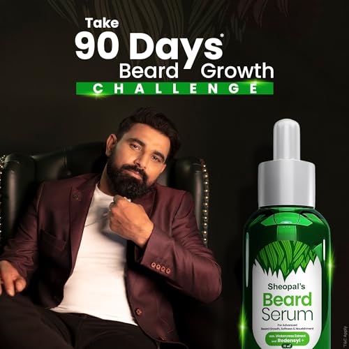 Image of Sheopal's Beard Growth Serum, with 3X Redensyl, India First Choice Brand For Beard Growth & Longer Beard - Beard Serum - 105ml