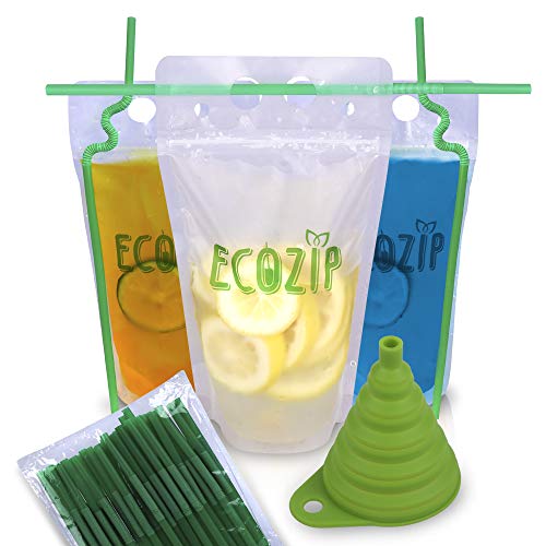 ziplock drink pouches