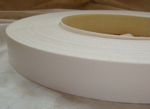 Melamine Edging 40Mm Wide White Vale Veneers Pre Glued Iron On Melamine Edging Tape 40Mm Wide X 5 Metres