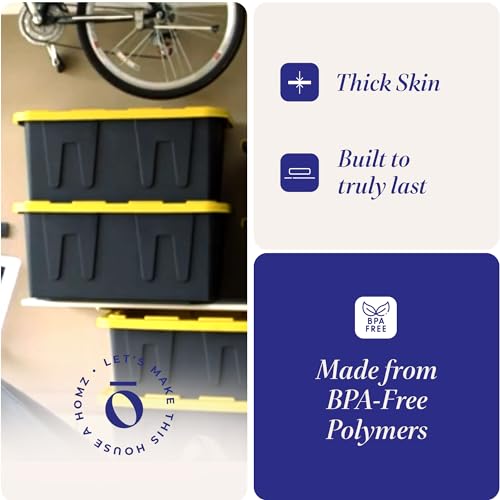 Homz 4427BKYLDC.02 2 Pack Durabilt Storage thumb #2