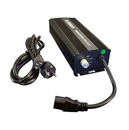 GROWMANIA Ballast électronique réglable jusqu'à 660 W - Éclairage efficace + économie d'énergie