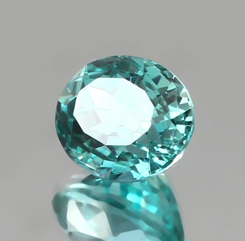 Saphir vert naturel pour bague unique à fabriquer soi-même - 4