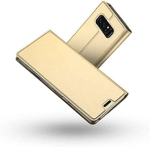 SkyTree Wallet Leather Flip Cover for Samsung Galaxy Note 8 - Gold (B0871CYB88) Amazon Price History, Amazon Price Tracker