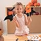 SAIIURV Halloween Drachenflügel, Fledermausflügel für Adult & Children, Accessories Unisex Bat Wings for Halloween Costume, Spooky Wings Cosplay für Maskerade Halloween Party Karneval (Schwarz)