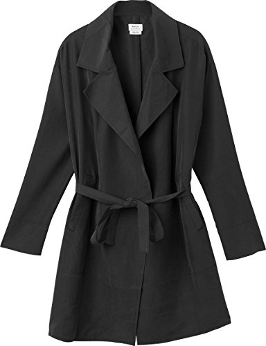 RVCA Women's Remake Drape Jacket, Black, M