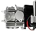 LIYUANJUN 125CC Engine Motor, 4-Stroke Semi Auto Engine for Go Kart ATV Quad Bike Buggy CDI/Air Cooling System Single-Cylinder with Reverse and 3 Forward Electrical Start