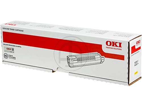 Toner yellow OKI MC 861 CDXN plus pour imprimante laser couleur de bureau
