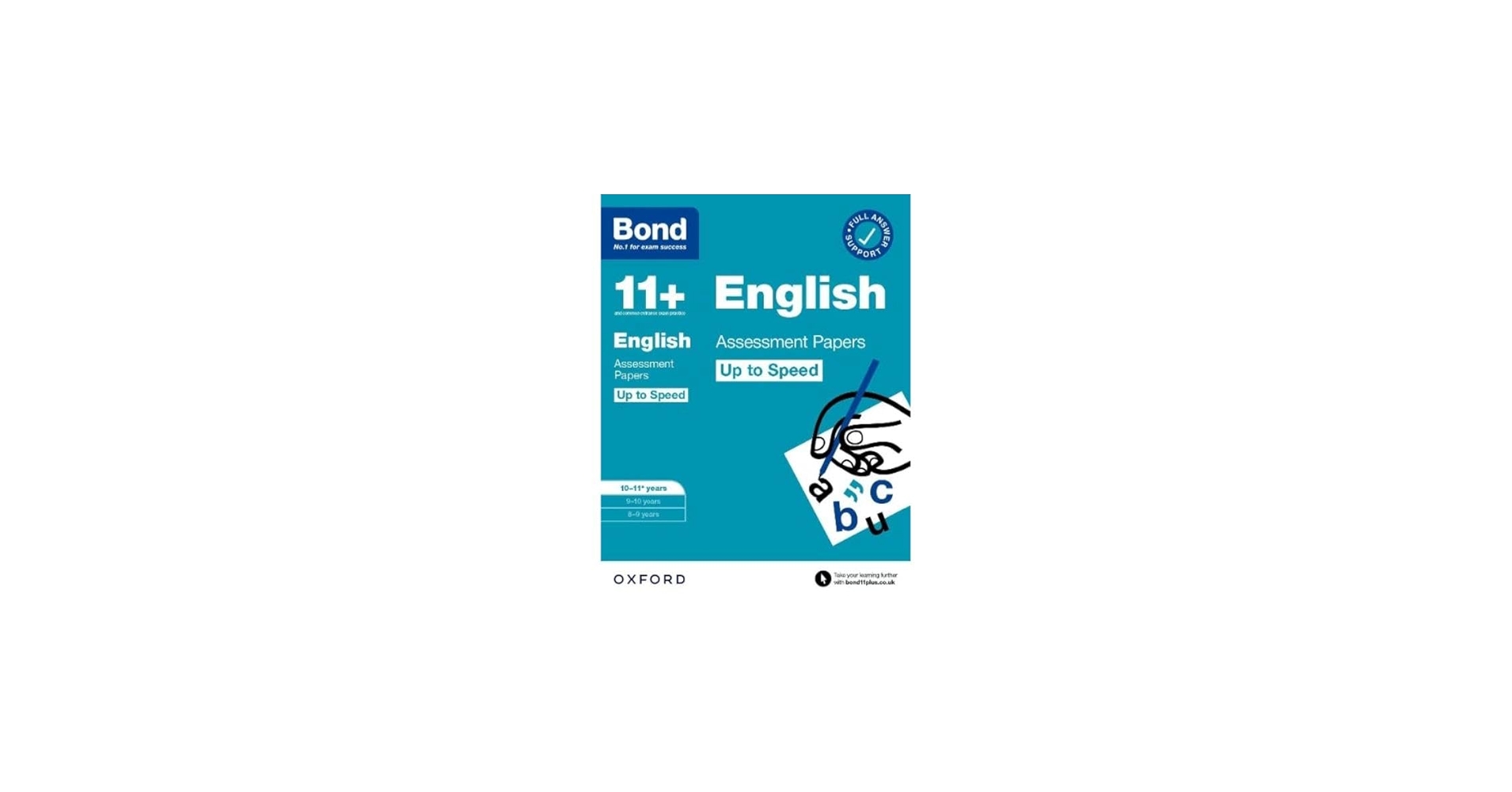 Bond 11+ English Up to Speed Assessment Papers with Answer Support
