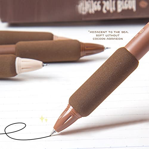 Set de 4 bolígrafos de tinta gel retráctiles 0.5mm miniatura 5