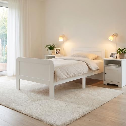 Homestyle4u Komfortbett Bett Senioren Seniorenbett 90x...