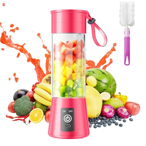 Image of Mini SizePortable Cordless Blender - Upgraded 2026 Personal Blender with USB Rechargeable for Smoothies, Freshly Squeezed for Picnic /Sports /Office, High Speed of 20,000 Rpm