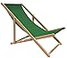 Produktbild Holtaz Liegestuhl Premium aus Buchenholz für Garten und Balkon, Sonnenliege, Strandstuhl, klappbar, verstellbar, bis 130 kg