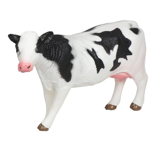 Toy for Kids, Realistic PVC Farm Animal Model Figurine Action Figures Playset, Kids Educational Toy Collectibles (Cow)