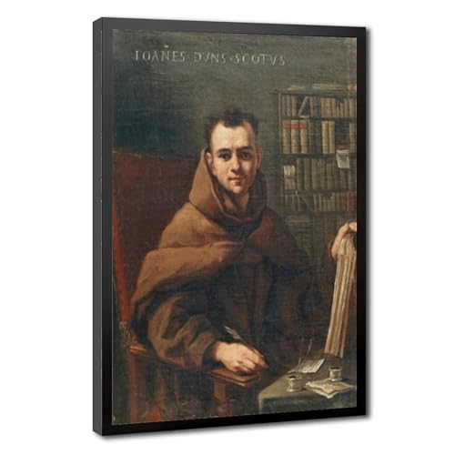 Décoration murale Duns Scotus : cadre suspendu et toile 50x76cm