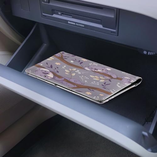 Organizador de documentos de cuero miniatura 6
