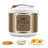 ★ El ajo negro tiene un sabor agridulce, no contiene ajo amargo ni picante, no huele a ajo, es antioxidante, resiste la acidificación y ofrece beneficios para la salud. El Ajo Negro y el fermentador están diseñados para proporcionar una opción natural para fermentar el ajo manteniendo su sabor y eficacia originales.