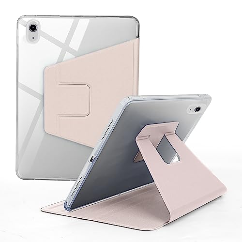 Miieadoo Case for iPad 10th Generation- Shockproof Pink Cover - Smart Auto Sleep/Wake - Complimentary Four Pen Caps- iPad 10th Gen 2022 Perfect for Students at Home/School
