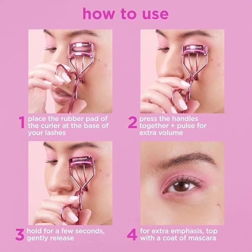 image for Real Techniques Miracle Eyelash Curler, Gentle Lash Tool for Lifted La