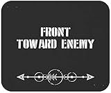 Joke Mousepad Mousemat - Military Front Toward Enemy Claymore Mine Joke Funny 9' Mouse Pad Mouse Mat Office Poster